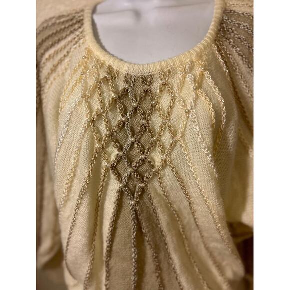 Vtg Angenie 80's Holiday Sweater Set, Skirt, Sweater Women’s Small - Picture 7 of 9